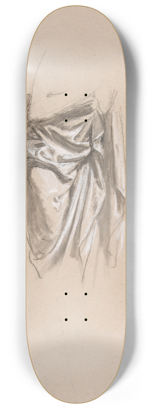 Isidore Pils - Drapery Study for Clovis 8.25 inch art skate deck