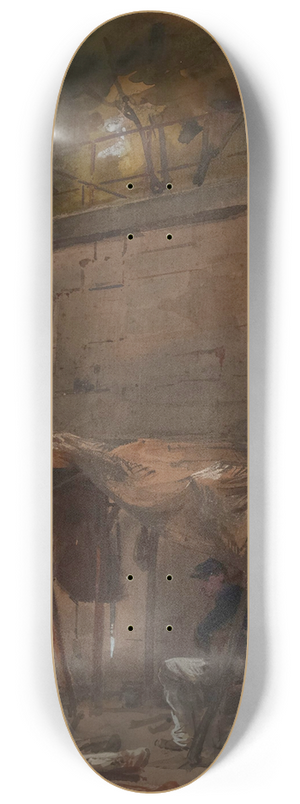 Isidore Pils - Soldat, 30 juin 1871. 8.25 inch art skate deck