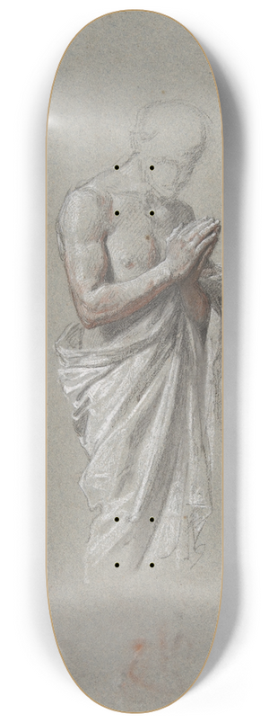 Isidore Pils - Study for Clovis 8.25 inch art skate deck