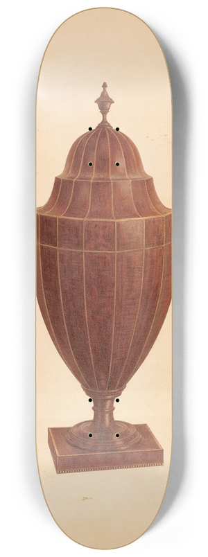 Isidore Sovensky - Knife and Spoon Box 8.25 inch art skate deck