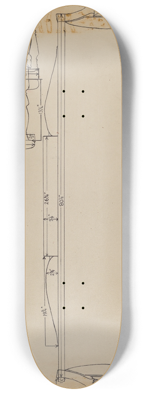 Isidore Sovensky - Sofa 8.25 inch art skate deck