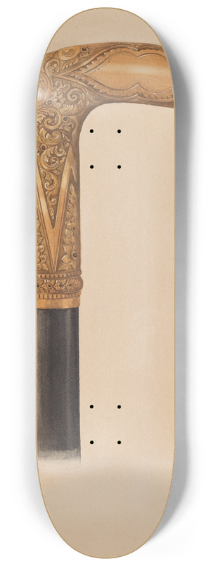 Isidore Steinberg - Cane Head 8.25 inch art skate deck