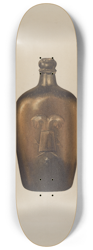 Isidore Steinberg - Flask 8.25 inch art skate deck