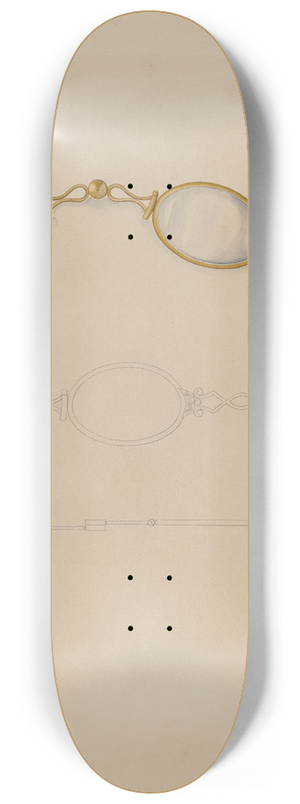 Isidore Steinberg - Lorgnette 8.25 inch art skate deck