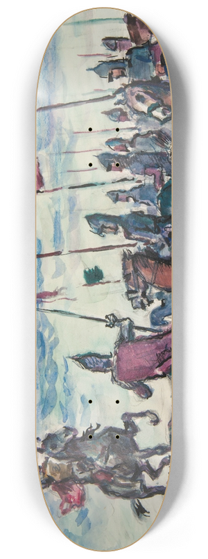 Ivan Ivanec - Oddzia jazdy w strojach historycznych 8.25 inch art skate deck