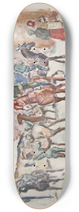 Ivan Ivanec - onierze Ukraiskich Strzelcw Siczowych na koniach, wjedajcy do wioski 8.25 inch art skate deck