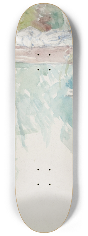 Ivan Ivanec - onierz stojcy przy drzewie 8.25 inch art skate deck