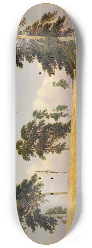 Ivan Ivanovich Shishkin - Rye Fields 8.25 inch art skate deck