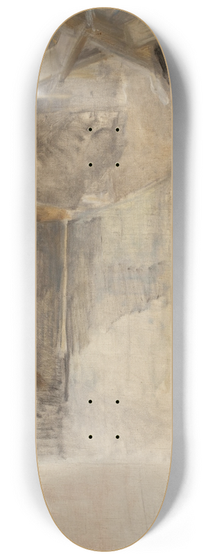 Jacek Malczewski - Interior with artists sister, sketch 8.25 inch art skate deck