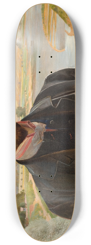 Jacek Malczewski - Self-Portrait 8.25 inch art skate deck
