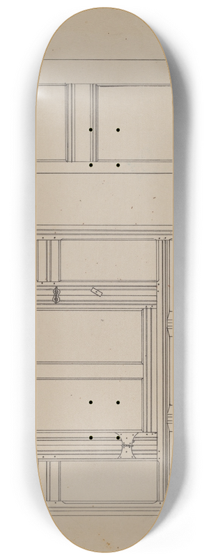 Jack Bochner - Cupboard 8.25 inch art skate deck