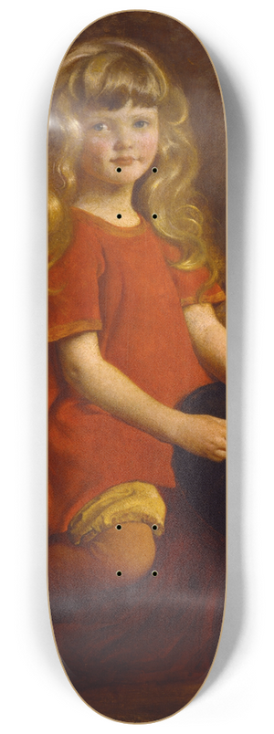 George de Forest Brush - Polly 8.25 inch art skate deck