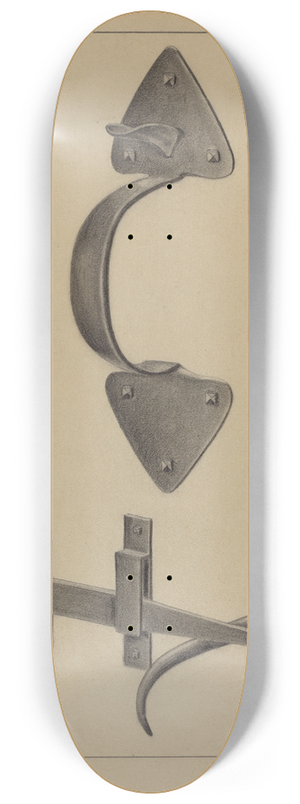 Jack Staloff - Door Handle and Thumb 8.25 inch art skate deck