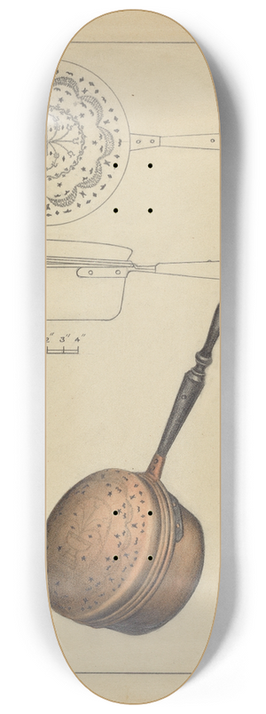 Jack Staloff - Warming Pan 8.25 inch art skate deck