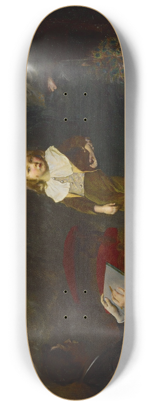 George de Forest Brush - The Portrait 8.25 inch art skate deck