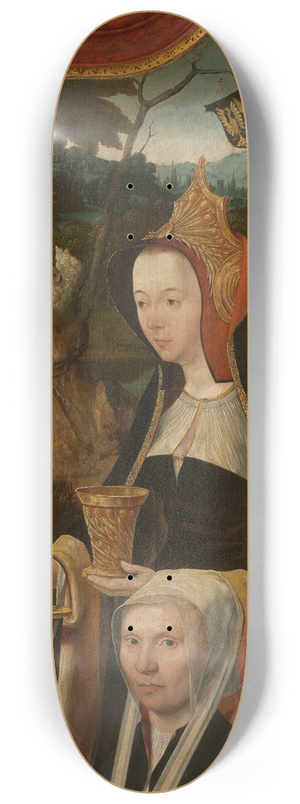 Jacob Cornelisz. van Oostsanen - Gerbrich Claesdr. 8.25 inch art skate deck