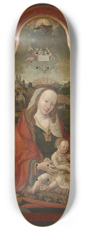 Jacob Cornelisz. van Oostsanen - Madonna 8.25 inch art skate deck