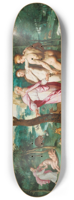 Jacob De Backer - The Earthly Paradise 8.25 inch art skate deck
