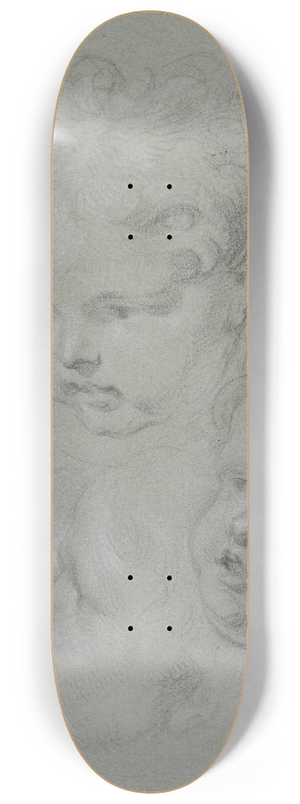 Jacob de Wit - Five childs heads 8.25 inch art skate deck