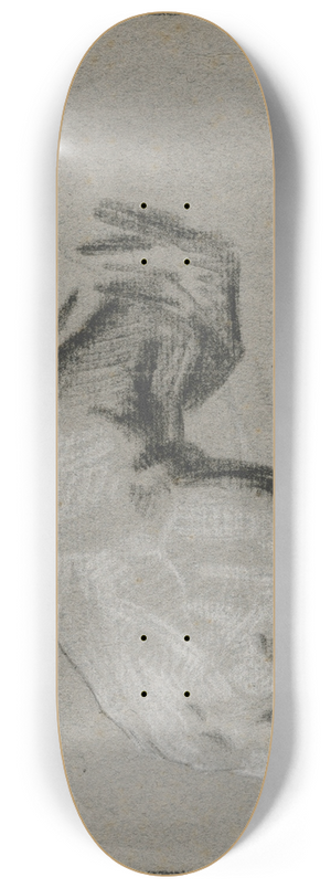 Jacob de Wit - Gesloten hand 8.25 inch art skate deck