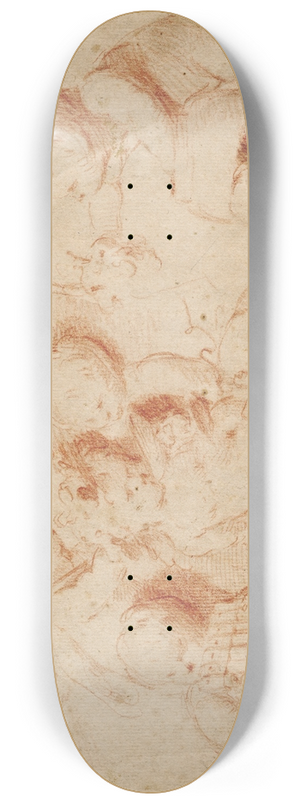 Jacob de Wit - Putti in Bacchisch tafereel 8.25 inch art skate deck