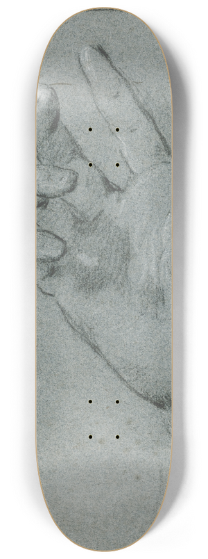 Jacob de Wit - Study of a hand 8.25 inch art skate deck