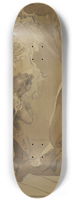 Jacob de Wit - The Annunciation 8.25 inch art skate deck