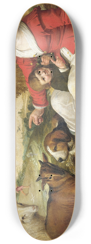 Jacob Gerritsz Cuyp - The Shepherdess 8.25 inch art skate deck