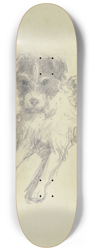 Jacob Happ - Lying terrier 8.25 inch art skate deck