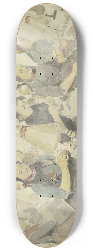 Jacob Happ - Spinning room in Schwalm 8.25 inch art skate deck