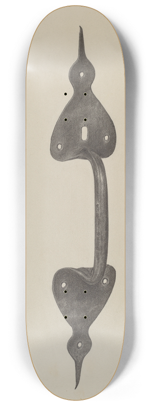 Jacob Lipkin - Door Handle 8.25 inch art skate deck