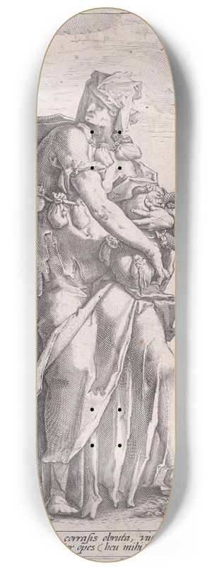 Jacob Matham - Avarice 8.25 inch art skate deck