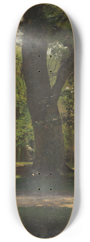 Jacob Nbbe - Waldlichtung im Tiergarten Berlin 8.25 inch art skate deck