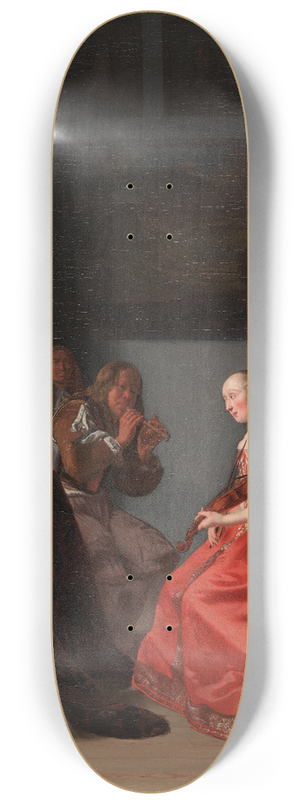 Jacob Ochtervelt - A Musical Company 8.25 inch art skate deck