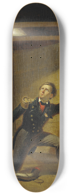 Jacobus Schoemaker Doyer - Jan van Speijk steekt de lont in het kruit, 5 februari 1831 8.25 inch art skate deck