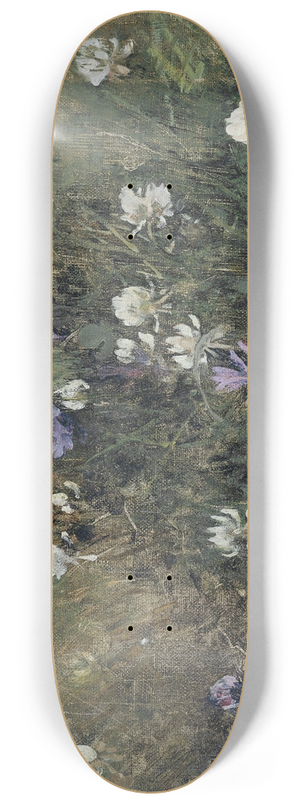 Jacobus van Looy - Blooming Clover 8.25 inch art skate deck