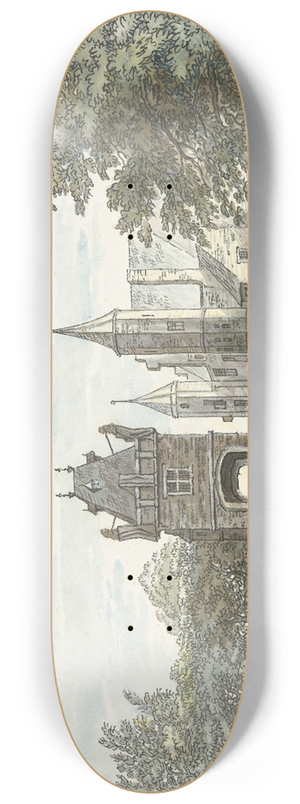 Jacob van Liender - Het Huis te Zuylen 8.25 inch art skate deck