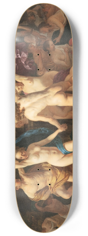Jacob Van Loo - A Bacchanal 8.25 inch art skate deck