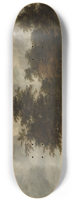 Jacob van Ruisdael - Road through a Grove 8.25 inch art skate deck