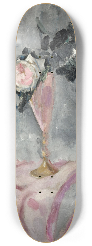 Jacqueline Marval - Vase de fleurs 8.25 inch art skate deck