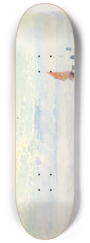 George Elbert Burr - Venice 8.25 inch art skate deck