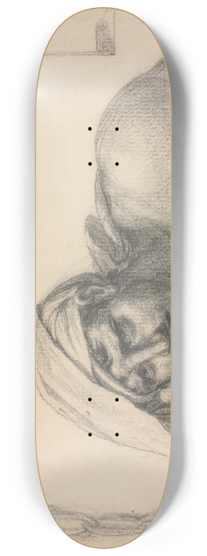 Jacques Louis David - The Prisoner 8.25 inch art skate deck