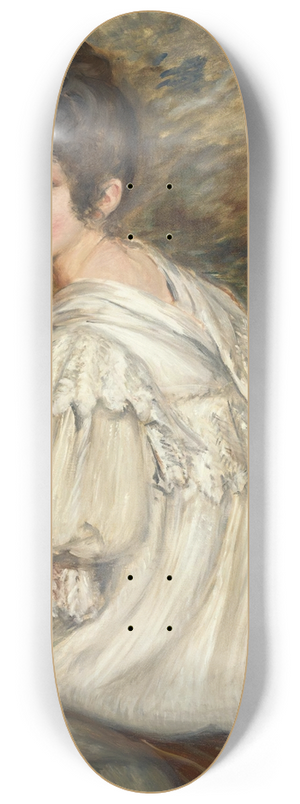 Jacques-mile Blanche - Fille  la robe blanche 8.25 inch art skate deck
