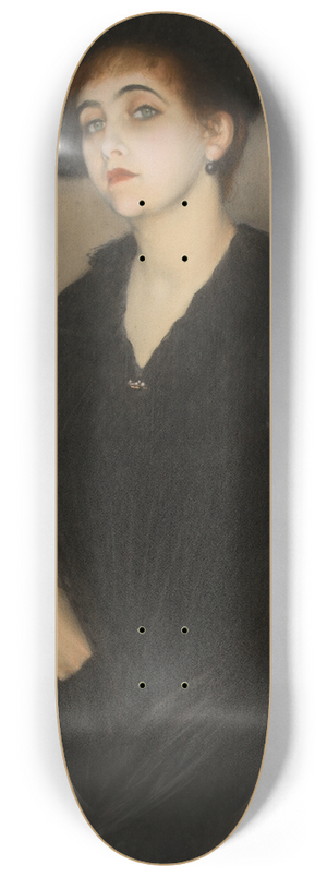 Jacques-mile Blanche - Marie-Blanche Vasnier 8.25 inch art skate deck