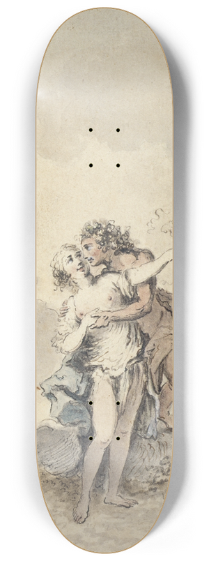 Jacques-Philippe Caresme - Bacchus et Erigone 8.25 inch art skate deck