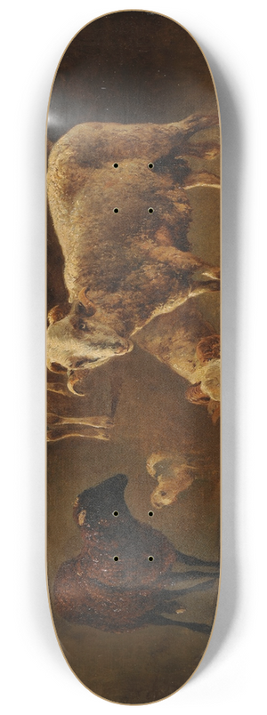 Jacques-Raymond Brascassat - Bliers 8.25 inch art skate deck