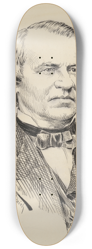 Jacques Reich - Andrew Johnson 8.25 inch art skate deck