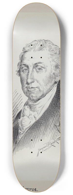 Jacques Reich - James Monroe 8.25 inch art skate deck