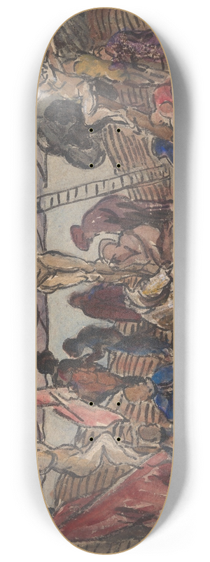 J.A. Jerichau - Korsfstelsen I 8.25 inch art skate deck