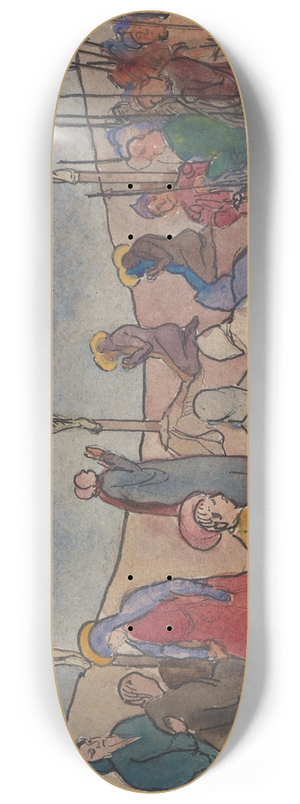 J.A. Jerichau - Korsfstelsen II 8.25 inch art skate deck